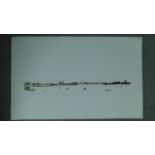 A signed limited edition etching by British Artist Patrick Procktor of Venetian Skyline from the