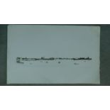 A signed limited edition etching by British Artist Patrick Procktor of Venetian Skyline from the
