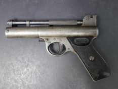 A pre war Webley & Scott LTD mark 1 air pistol