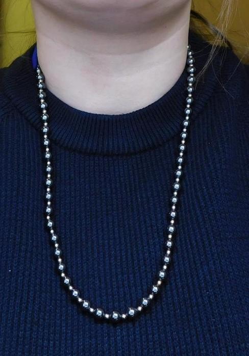 A collection of hematite and cultured pearl jewellery. Including two Hematite necklaces, one - Image 16 of 16