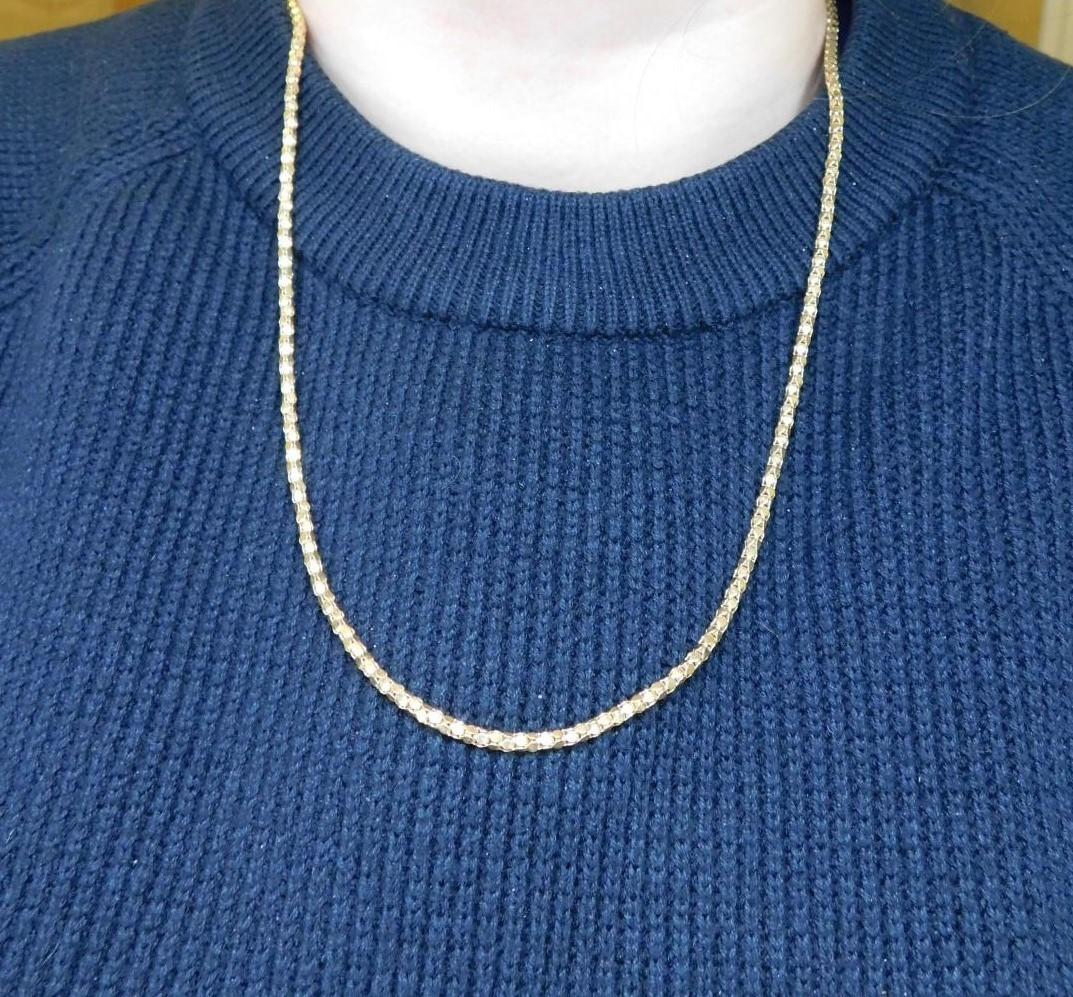 An 18 carat yellow gold fancy link rope chain. Hallmarked 750 with a secure C clasp. Length 50cm, - Image 7 of 7