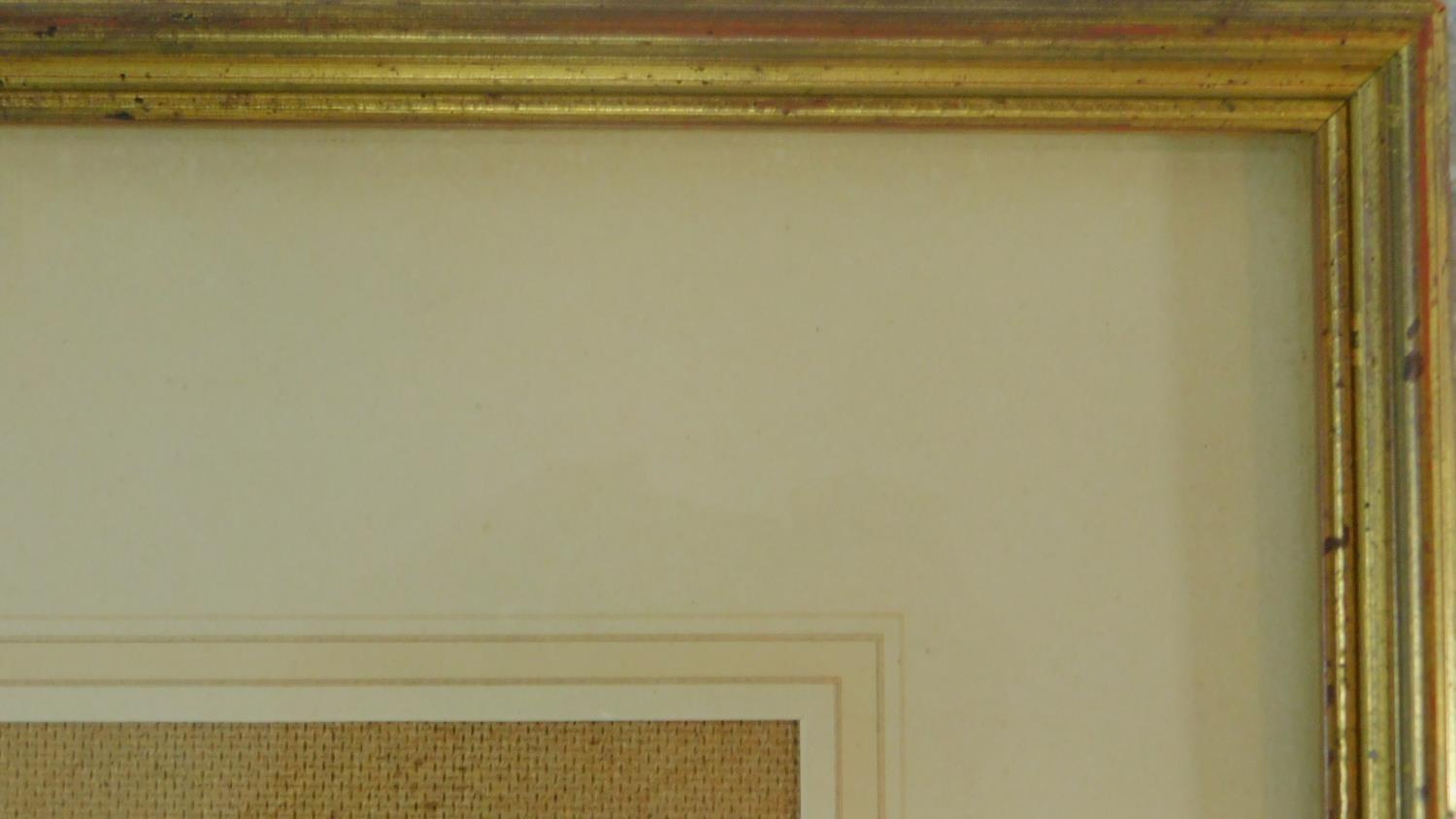 A pair of painted frames and two other gilt frames. 40x47cm (largest) - Image 7 of 7