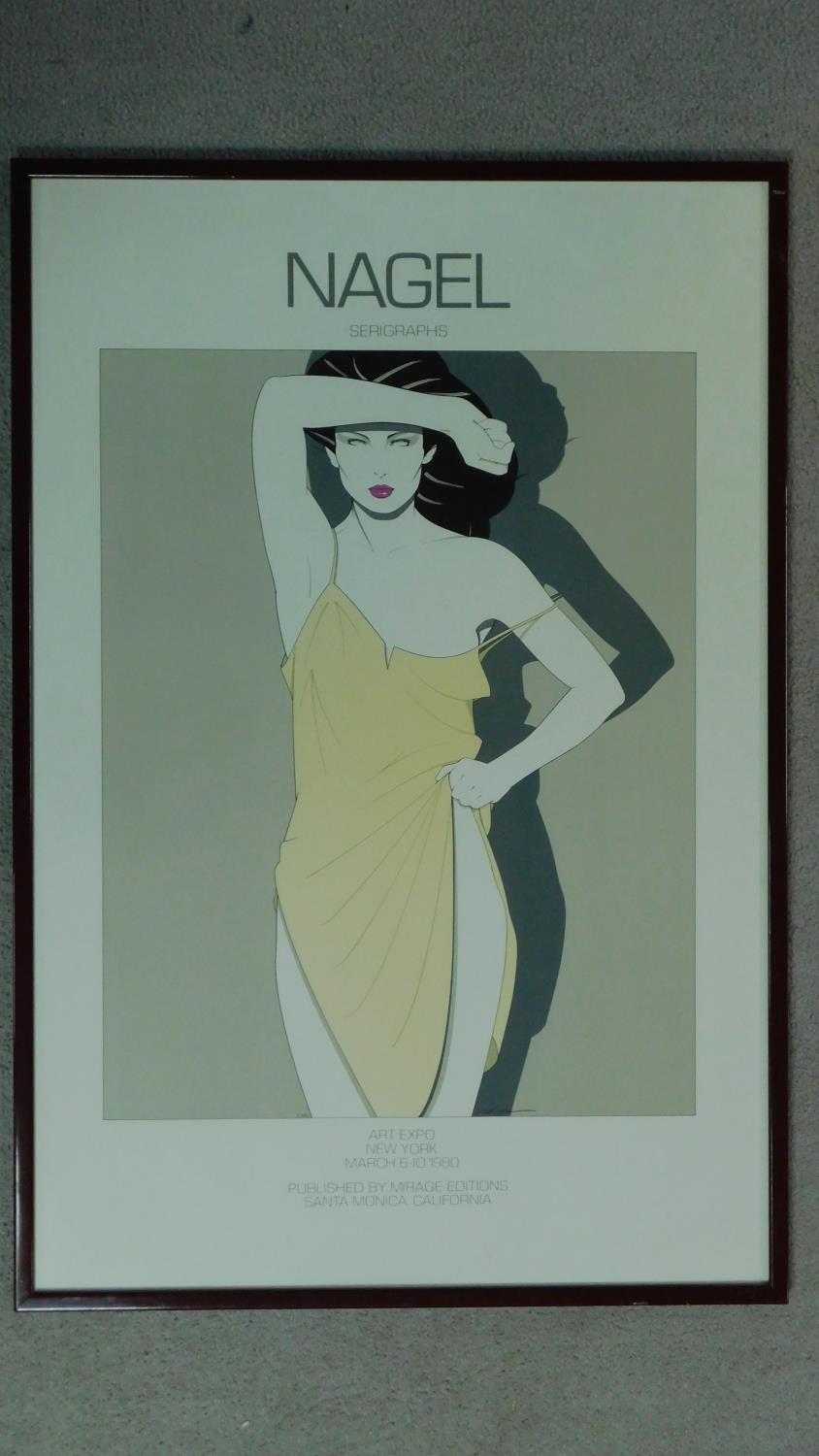 A framed an glazed art expo poster (for Nagel serigraphs exhibition) from New York, March 6-10, - Image 2 of 6