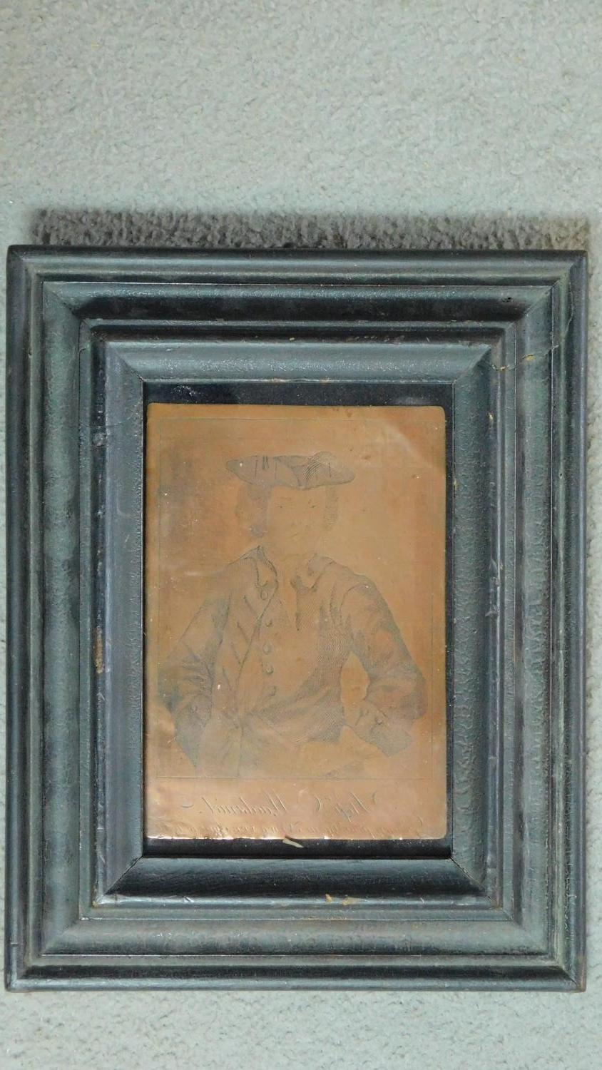 A framed and glazed copper engraving drawn from life of Stephen Macdaniel (Thief-taker), June - Image 2 of 4