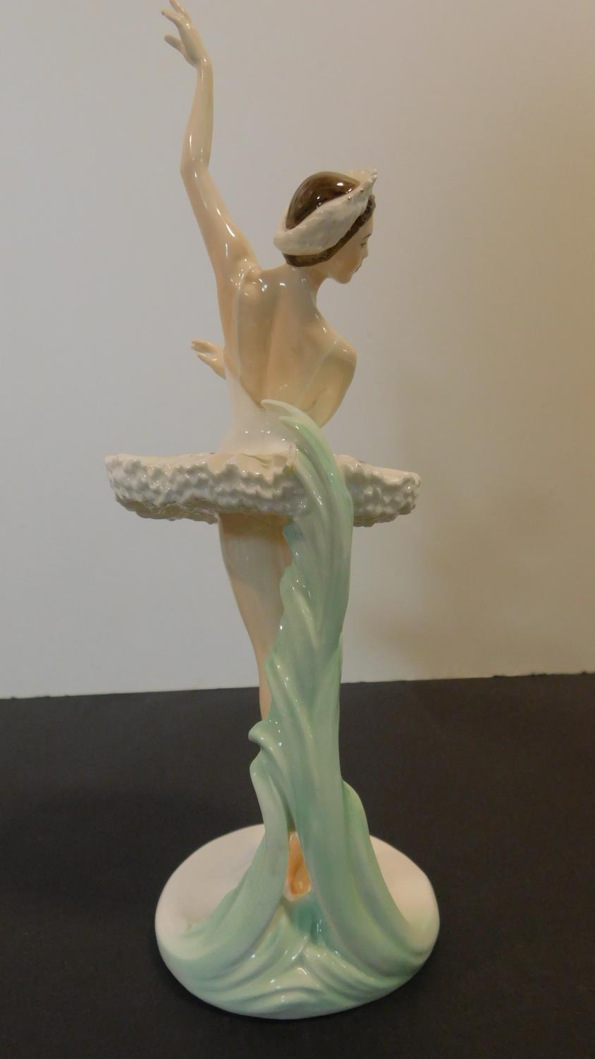 A Coalport figure of Margot Fonteyn from the 'Royal Academy of Dancing' collection sculpted by J. - Image 6 of 7