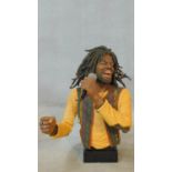 A Willits Design head and bust figure from the All That Jazz series, Reggae Vibe, 718 from a limited