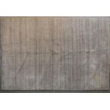 A contemporary linear rug in various shades of grey. L.256x170cm