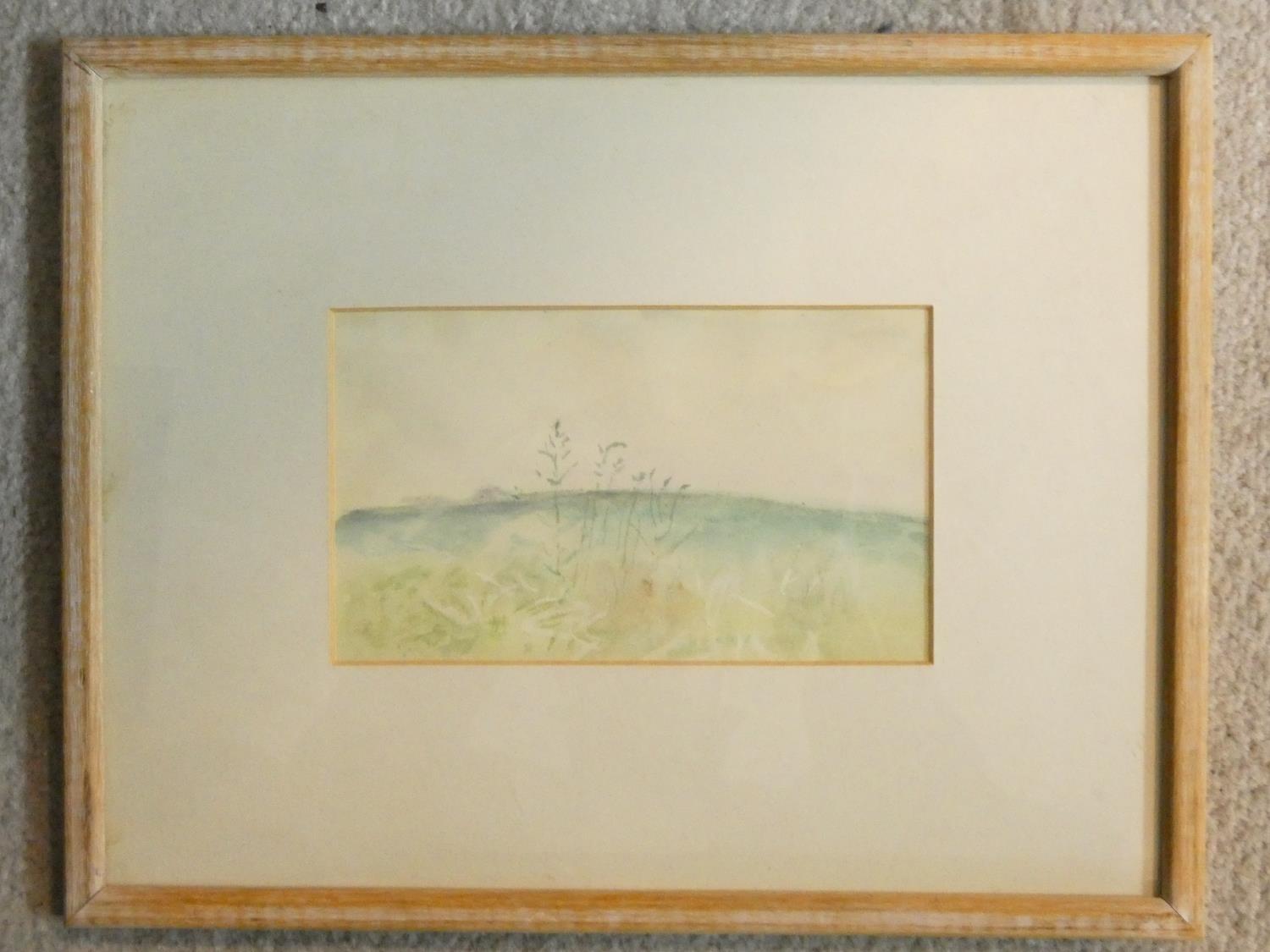 A framed and glazed watercolour, Spring, by British artist Mary Potter (1900-1981), gallery label to - Image 3 of 5