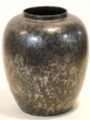 A baluster form Poole pottery Calypso vase marked Poole England to the base. H.22cm