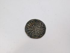 A Medieval Long Cross Silver Penny, issued between 1279-1489. D1.7cm