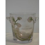A vintage Belle Epoque style Perrier-Jouet Champagne ice bucket. H.20cm