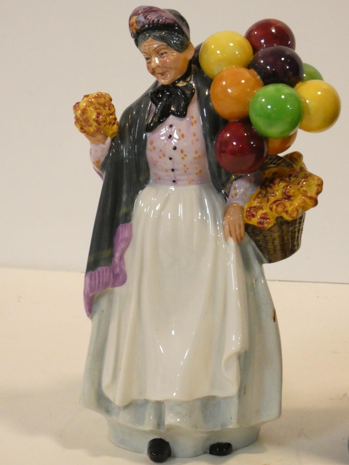A Royal Doulton figure, balloon seller, a JIE Danish ceramik figure group of a couple standing close - Image 2 of 11
