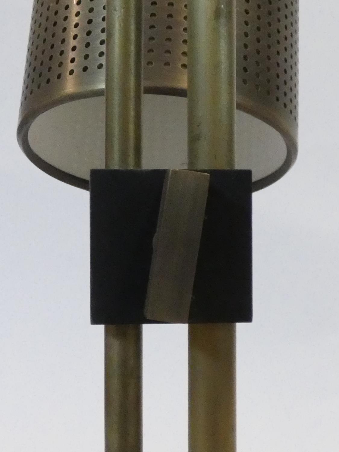 A pair of vintage style metal adjustable desk lamps. H.50cm - Image 5 of 6