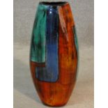 A Poole pottery Manhattan Gemstones glazed ovoid vase. Makers Stamp to the base. H.38cm