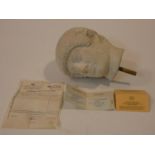 A plaster cast of the Blond Kouro's Head of the Acropolis. With certificate of authenticity from the