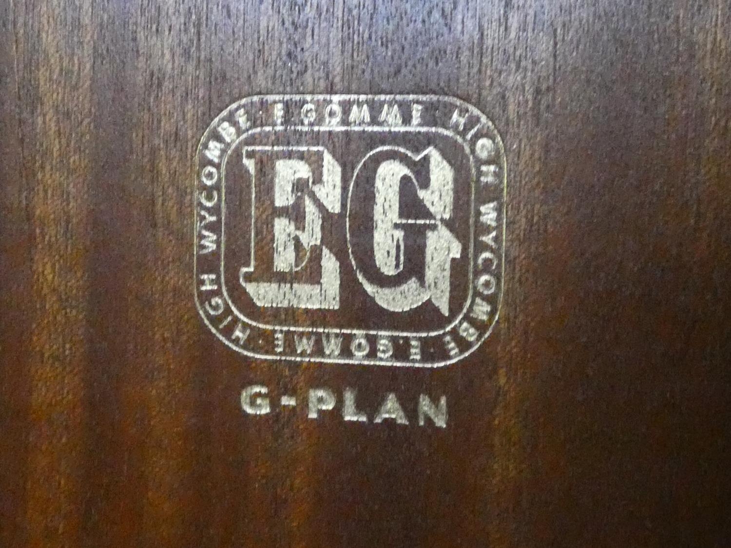 A mid century vintage teak G-Plan fitted compactum wardrobe on ebonised feet with Ebenezer Gomme - Image 3 of 15