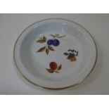 Collection of Royal Worcester "Evesham" pattern tablewares, with gilded edges. To include tureens,