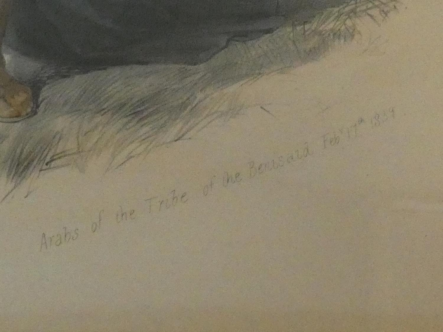 After David Roberts, two framed and glazed hand coloured prints 'Fountain of Siloam Valley of - Image 3 of 6