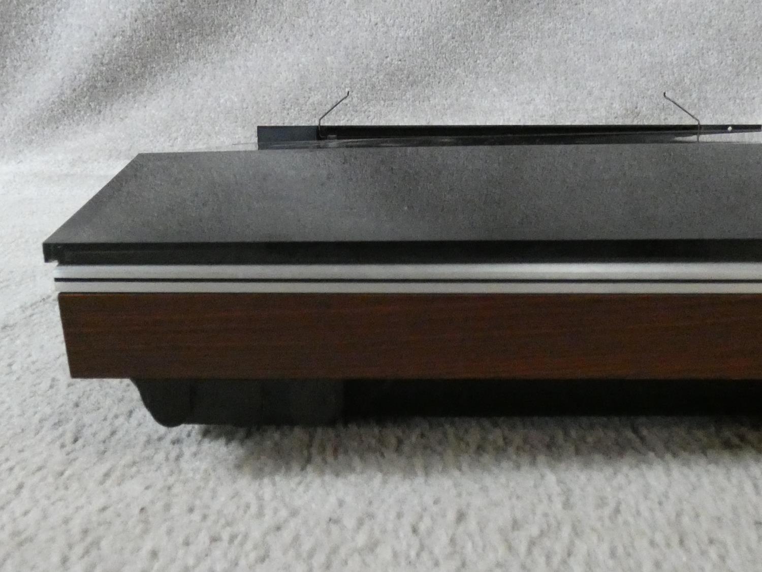 A Bang & Olufsen Beocenter 7007 with power cables and remote control. H.9 W.38 D.72cm - Image 10 of 13