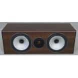 A Monitor Audio Bronze surround sound centre loudspeaker. H.16.5 L.46.5 W.16.5cm