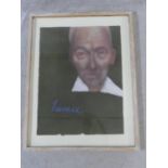 A framed and glazed pastel portrait, signed Horace. H.83 W.65cm