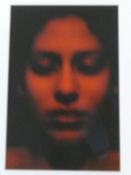A negative fine art print by Israeli artist Hanna Sahar, Ash'lon Beauty series, 2010, signed by