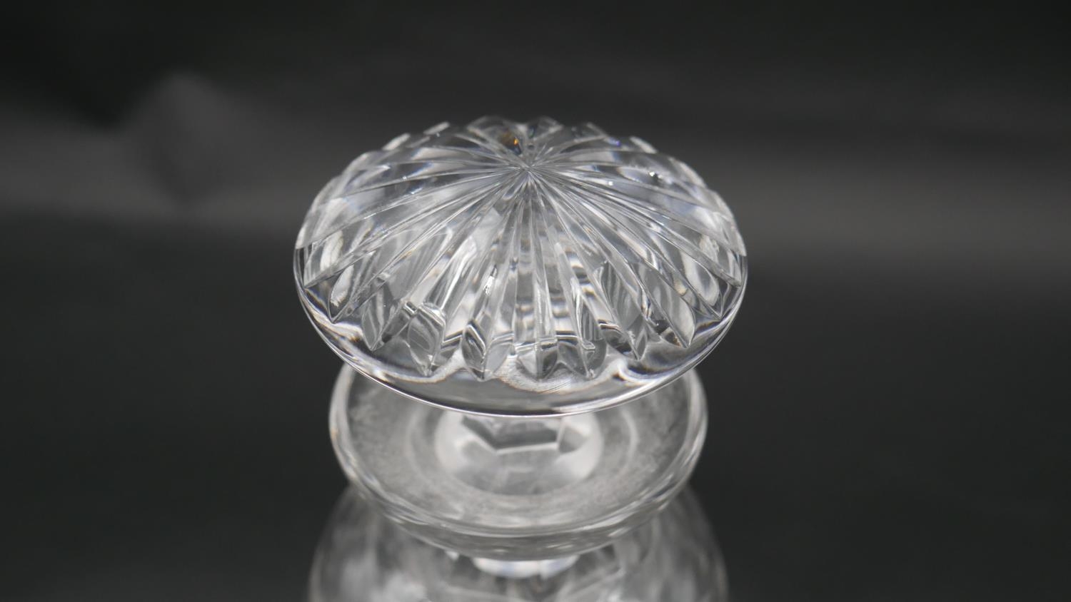 A pair of mallett form cut crystal decanters with stoppers and two other decanters. H.26.5cm ( - Image 7 of 7