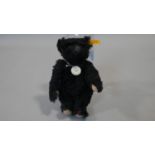 A historic Steiff miniatures VIII: 1912 Teddy Bear Schwarz (black) with certificate of