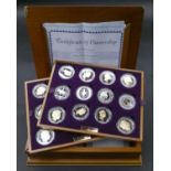 An Elizabeth II, 24-Coin Silver Proof ''Golden Jubilee'' Set comprised of Great Britain, 2002 silver