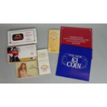 Seven coin collectors sets. Including the first ever 20p coin minted at Llantrisant in