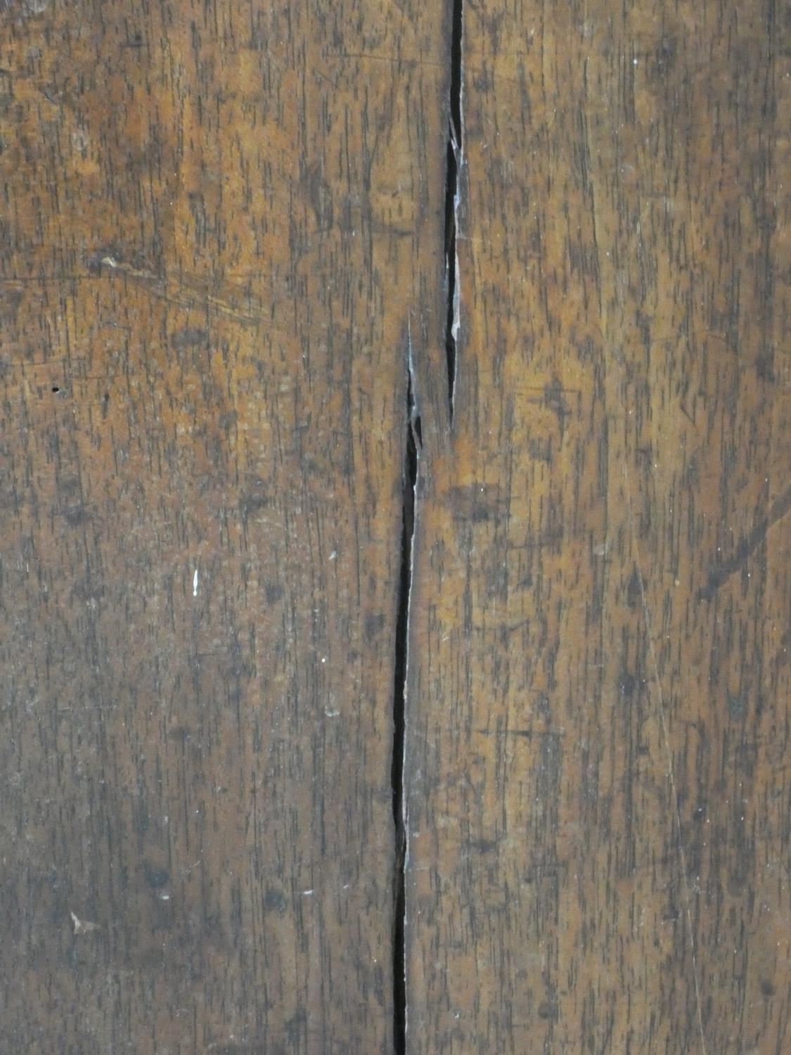 A late 19th century Continental burr walnut chiffonier with frieze drawer above panel doors on - Image 4 of 15