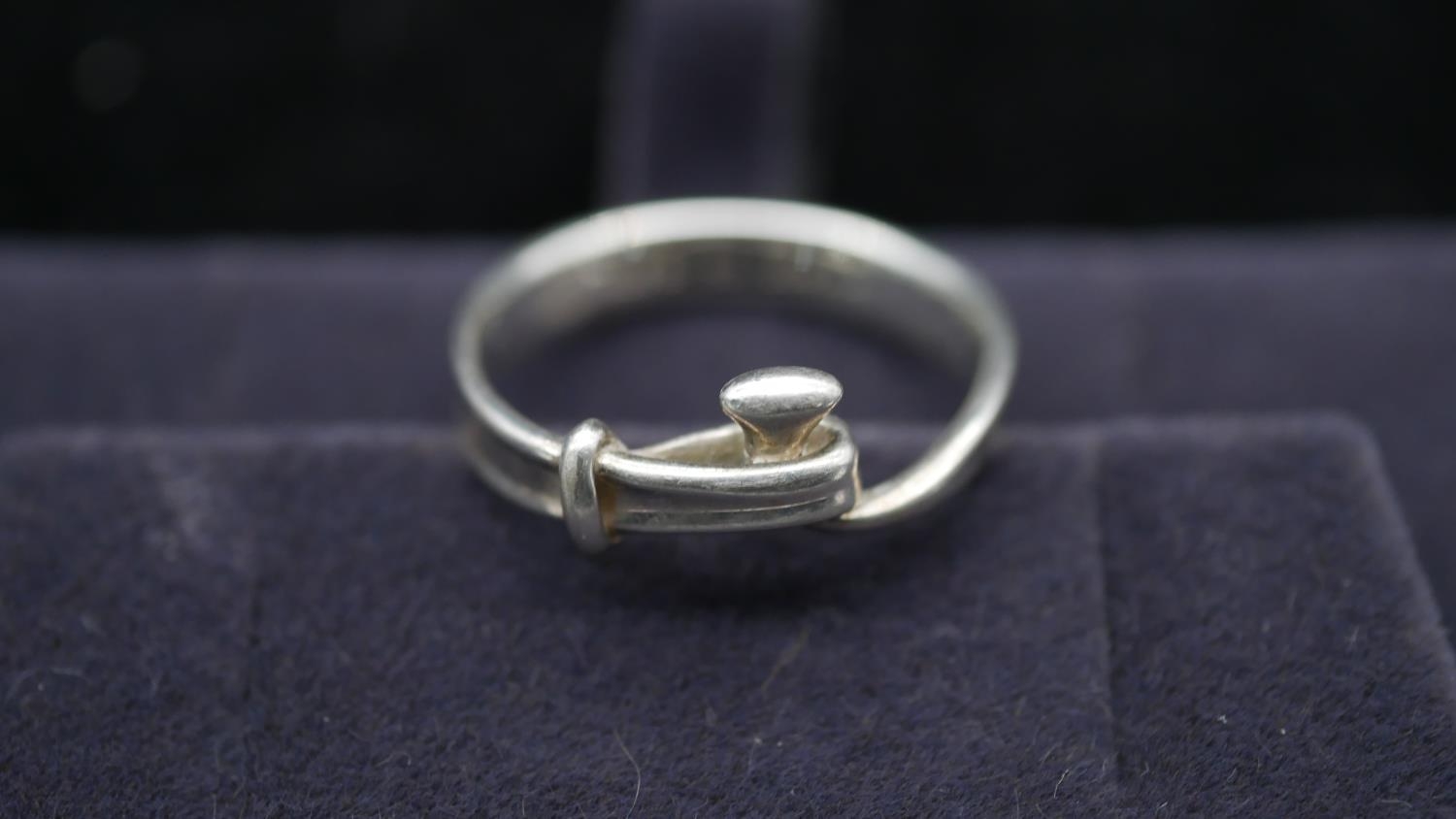 Two Danish silver rings, one designed by Vivannia Torun Bulow-Hube FOR Georg Jensen, a MÖBIUS ring - Image 4 of 6