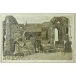 Valerie Thornton (1931-1991) Leiston, artist's proof, signed, titled, and dated in pencil, framed