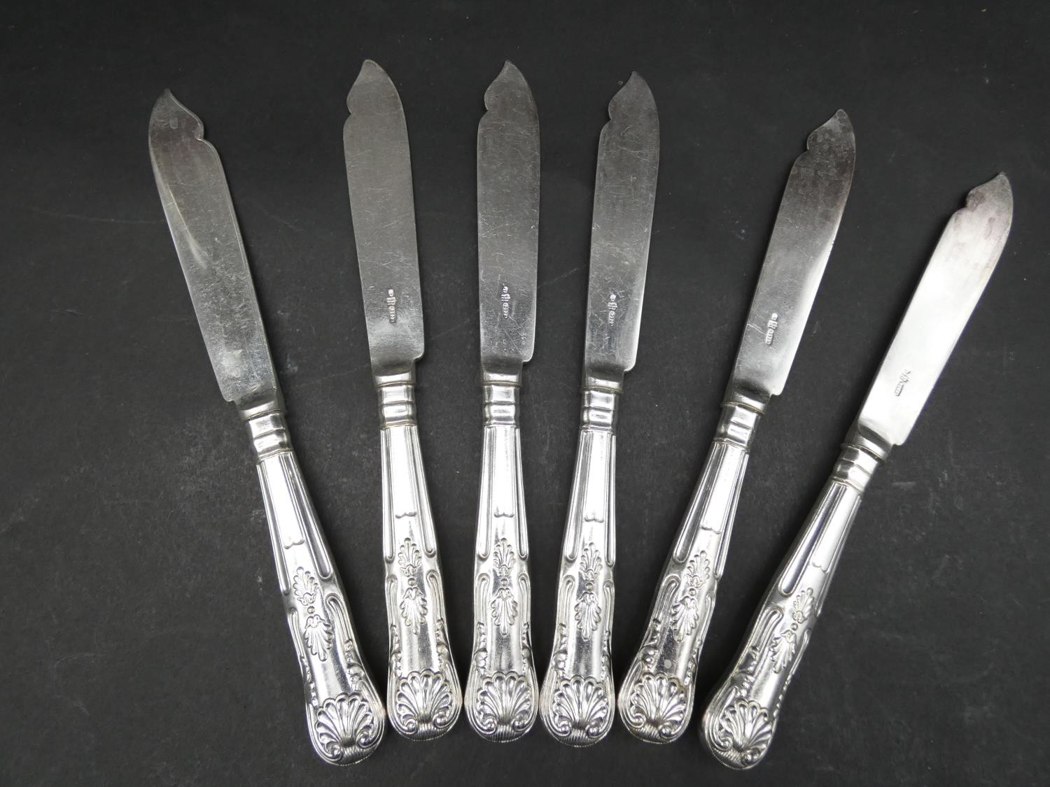 A canteen of King's pattern silver plated cutlery by FC & Co Frank Cobb Sheffield for twelve - Image 8 of 29