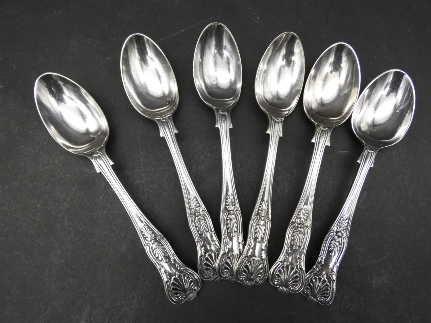 A canteen of King's pattern silver plated cutlery by FC & Co Frank Cobb Sheffield for twelve - Image 16 of 29