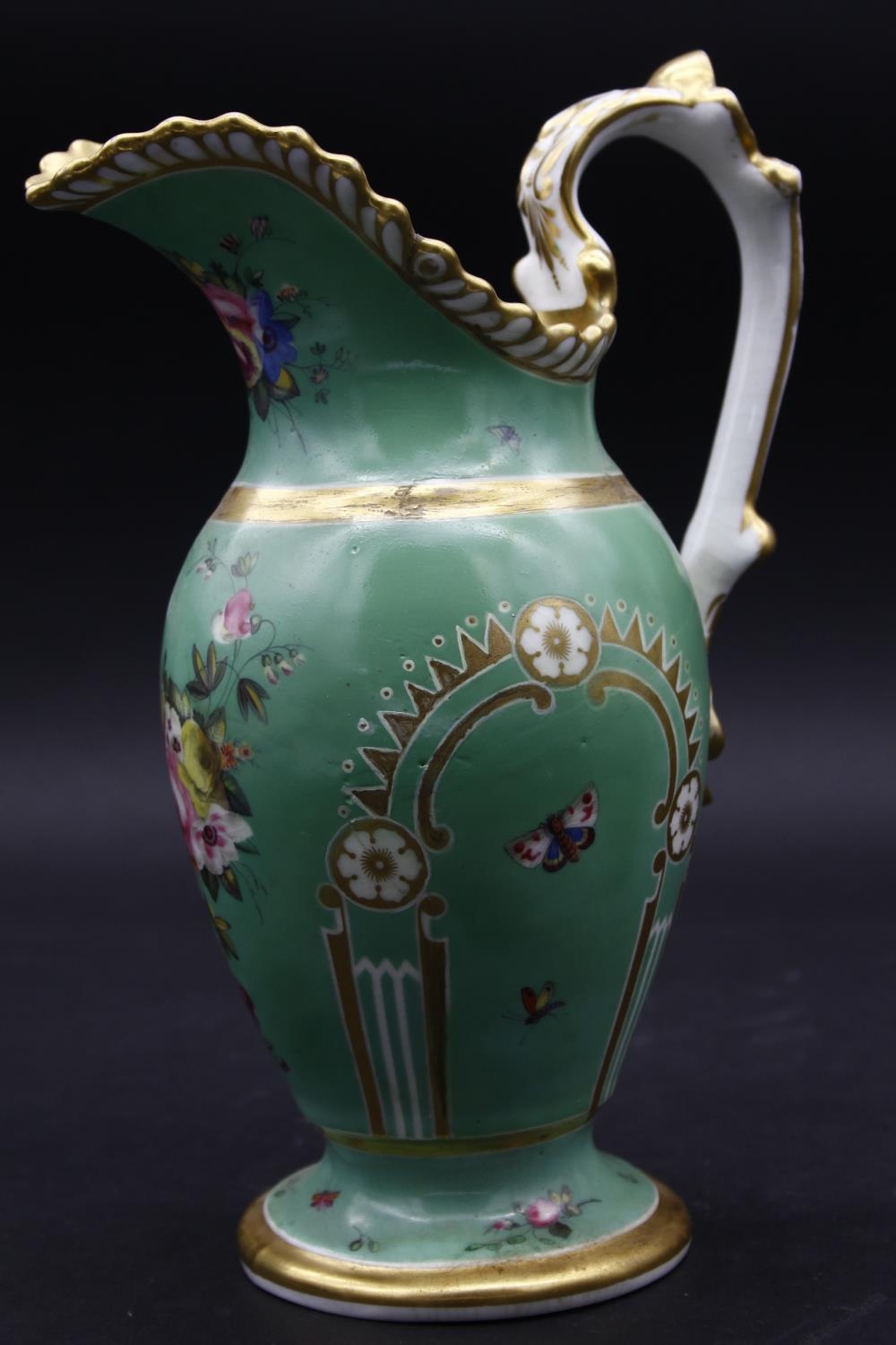 A 19th century Doulton Burslem ewer with gilt and lily decoration, three other examples and a 19th - Image 12 of 16