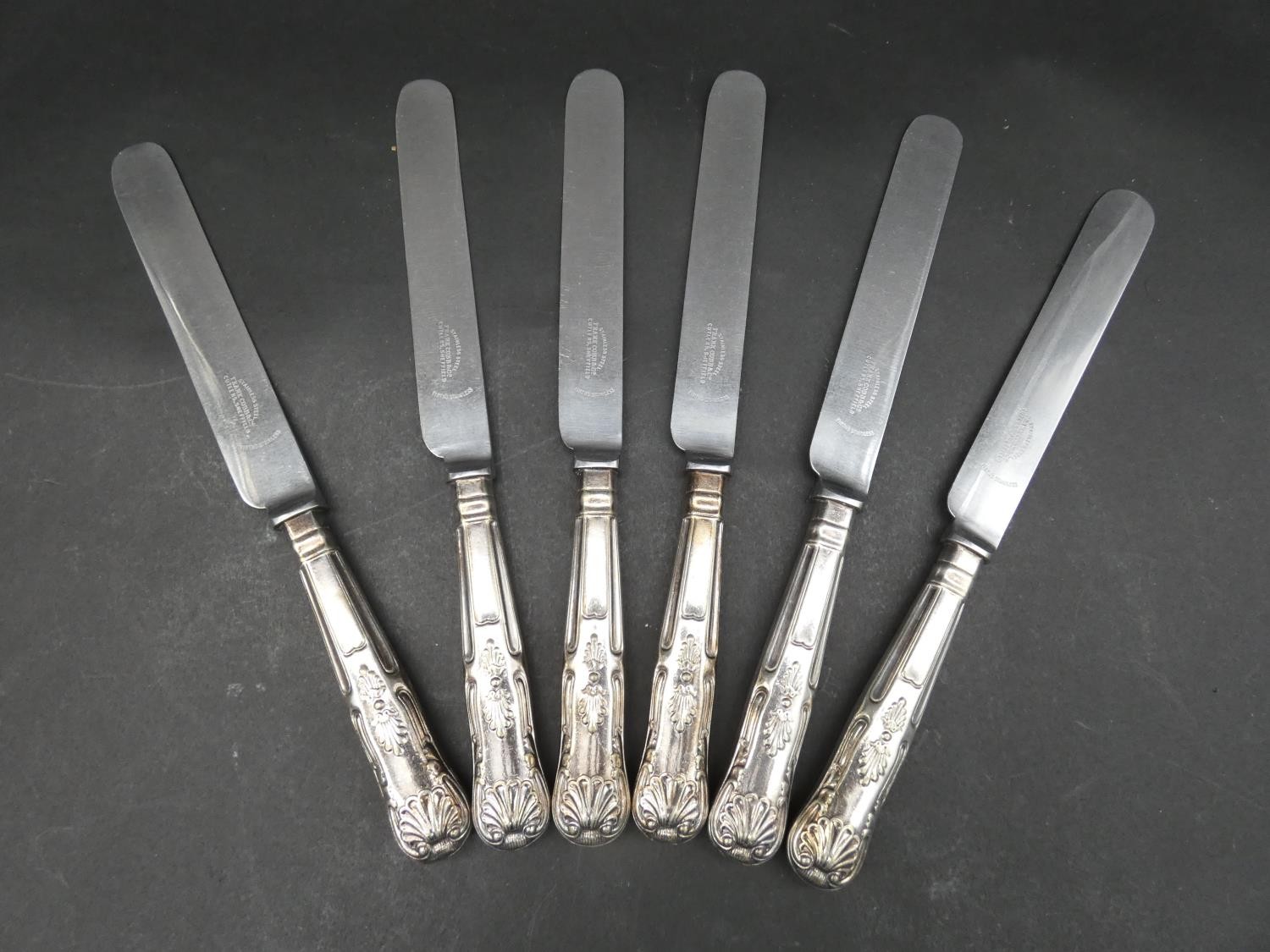 A canteen of King's pattern silver plated cutlery by FC & Co Frank Cobb Sheffield for twelve - Image 10 of 29