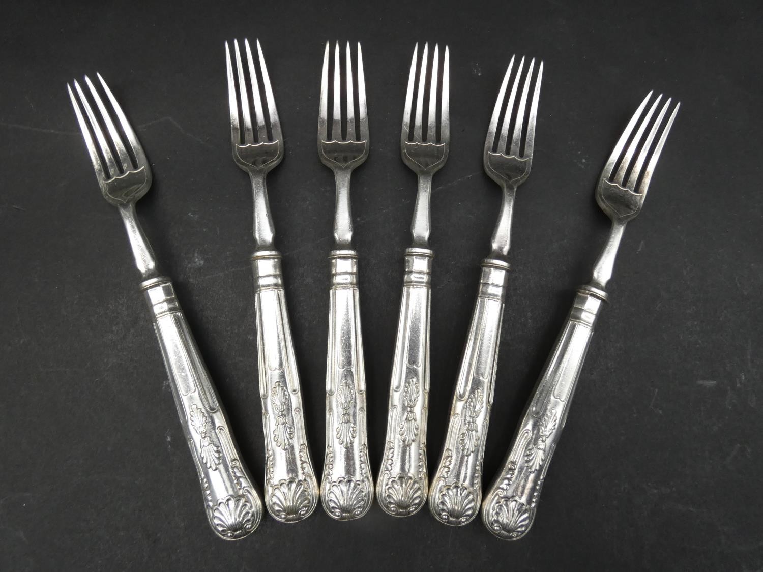 A canteen of King's pattern silver plated cutlery by FC & Co Frank Cobb Sheffield for twelve - Image 14 of 29