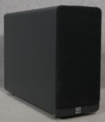 A Q Acoustics 2070Si subwoofer. H.42 L.56 W.19.5cm