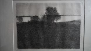 Valery Babanov (b.1942) A framed and glazed limited edition etching titled 'Quietness' signed and