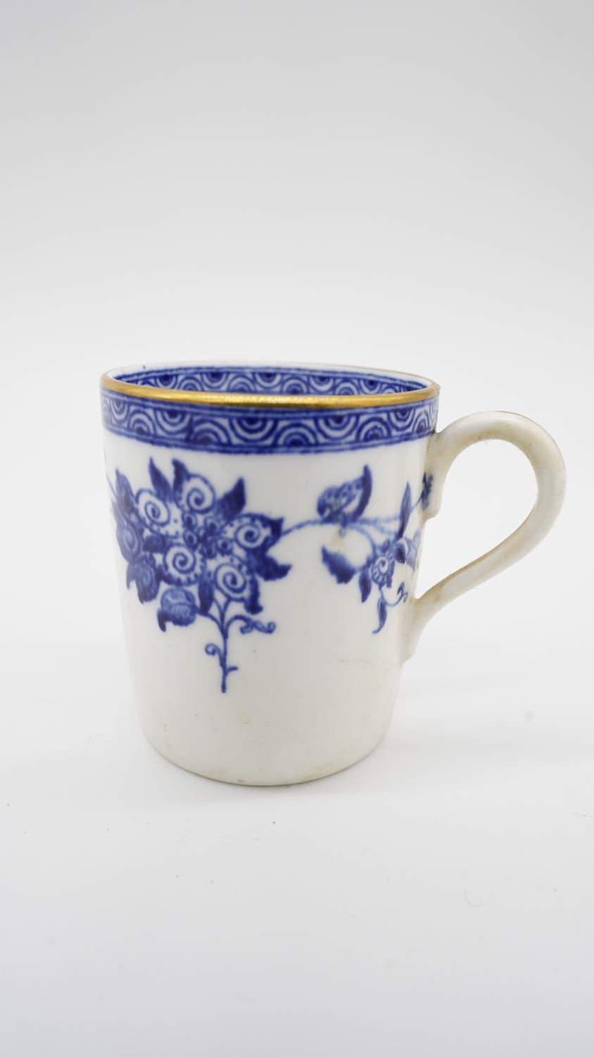 Six 19th century blue and white coffee cups and saucers. Two by Bishop & Stonier Bisto with a - Image 18 of 30