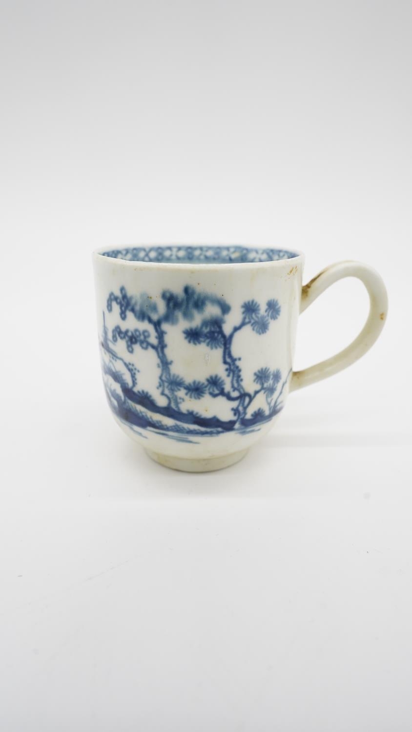 Six 19th century blue and white coffee cups and saucers. Two by Bishop & Stonier Bisto with a - Image 13 of 30