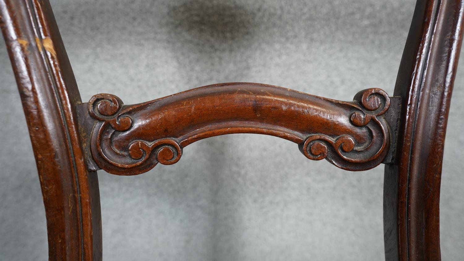 A bentwood armchair along with a Victorian mahogany dining chair. H.88 W.46 D.41 - Image 10 of 12