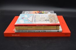 A collection of illustrated hardback books. Including: The Barbar Impressions Portfolio, Graham
