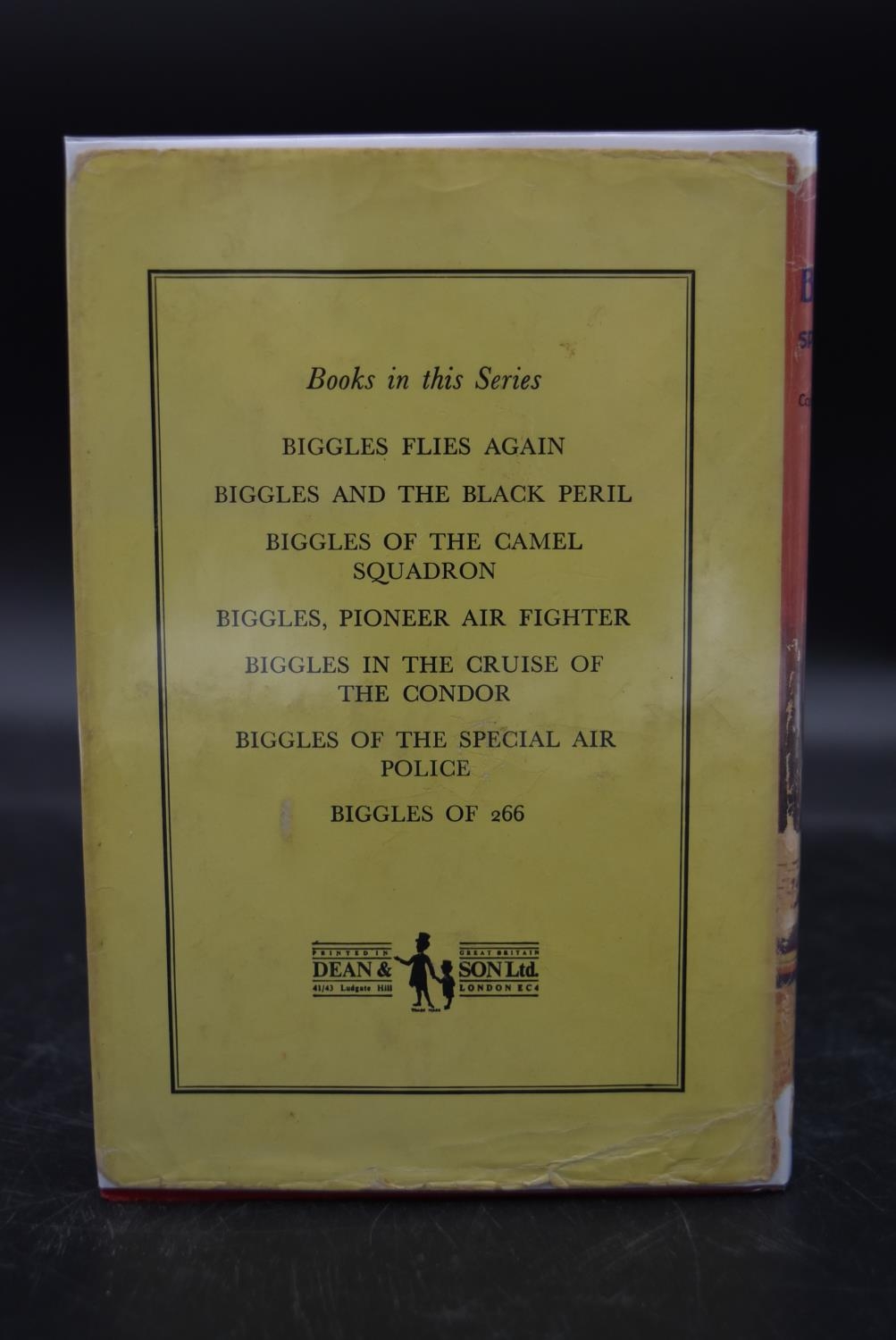 A collection of four first edition Biggles novels. H.20 W.13cm (4) - Image 12 of 15