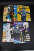 A miscellaneous collection of nine Monsieur French Fashion magazines (9) (2005-2008)