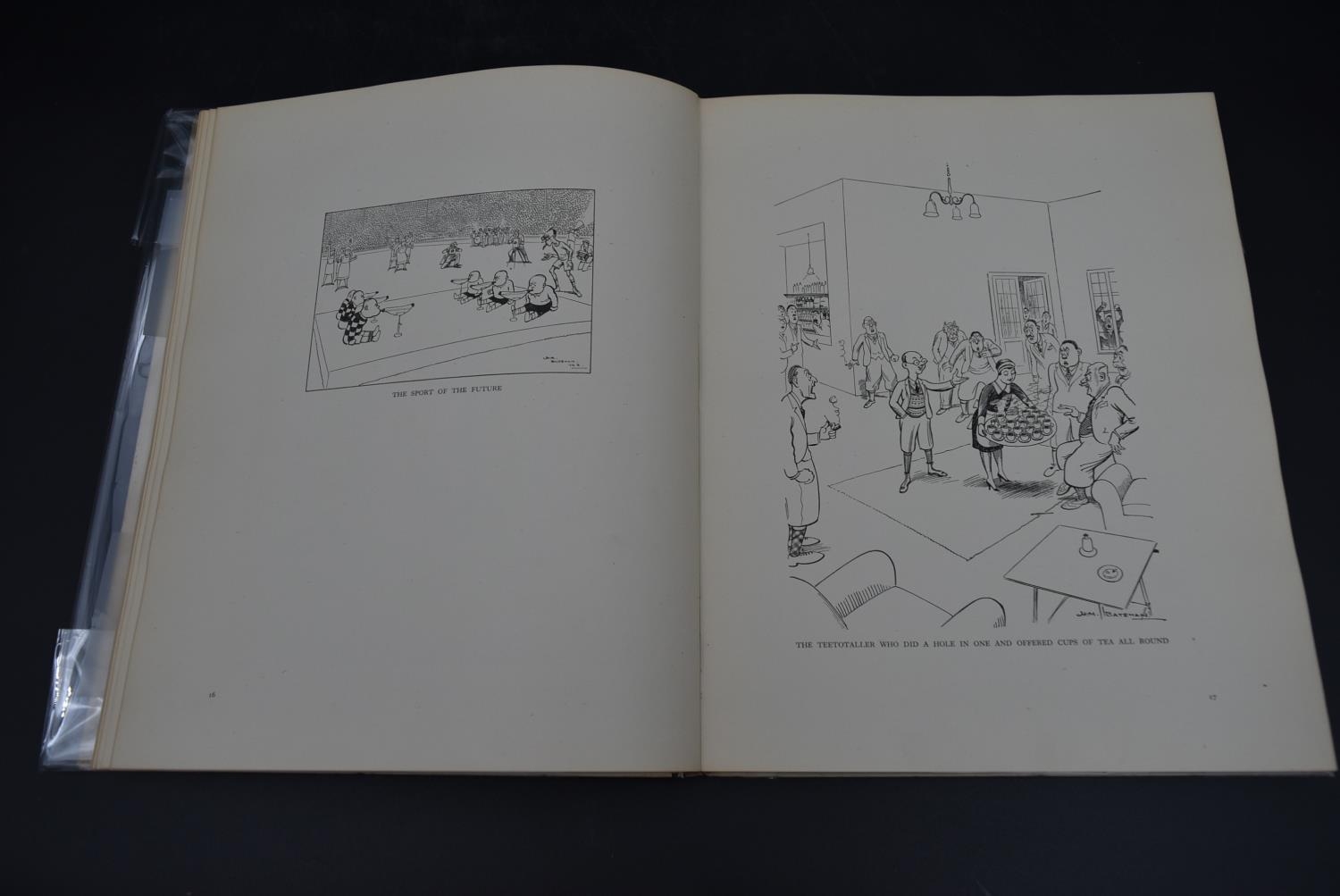 Two first edition books: Brought Forward by H. M. Bateman and For the Leg of a Chicken by Bettina - Image 7 of 9