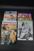 A collection of twelve Monsieur magazines, various dates. H.30 W.25cm (12)