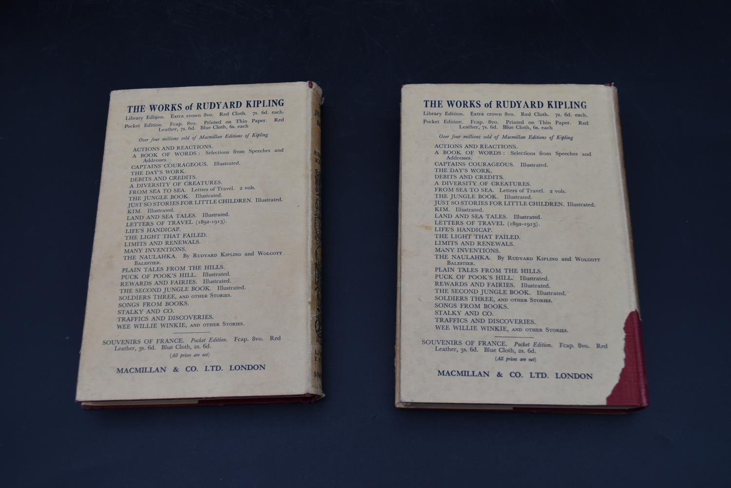 A collection of ten novels from the 1940's to include John Buchan, Conan Doyle and Rudyard Kipling's - Image 18 of 26