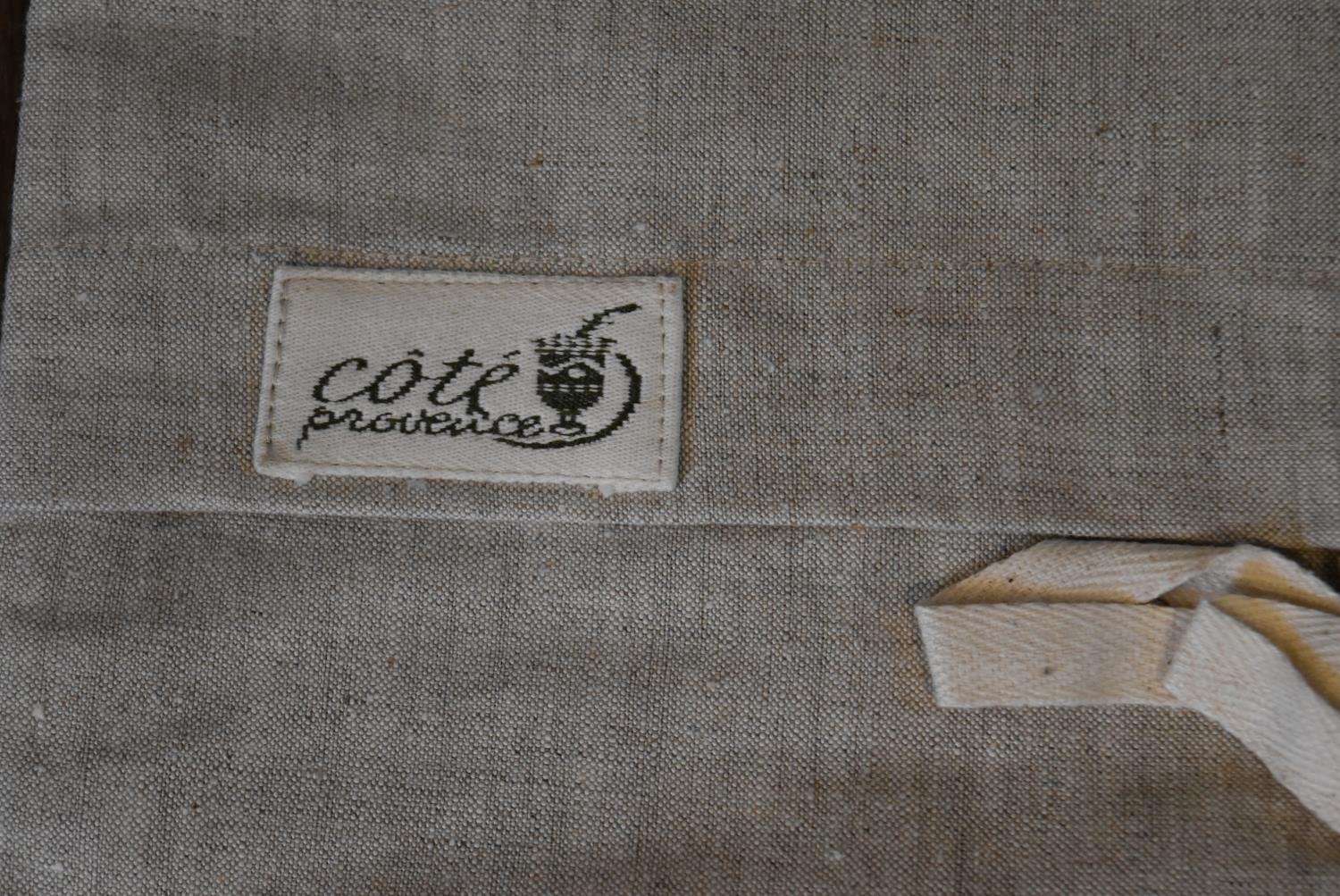 A cushion, canvas sacks and three Chanel posters. H.47 W.60cm (2) - Image 8 of 17